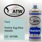 Preview: Ford, Robins Egg Blue Metallic, CZ / M7098: 400ml Sprühdose, von ATW Autoteile West.
